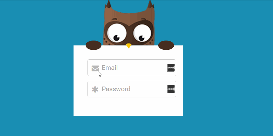 Bear login illustration